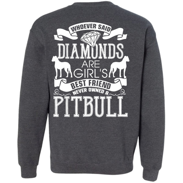 Diamonds Are Girl's Best Friend T Shirt, I Love My Dog Sweatshirt