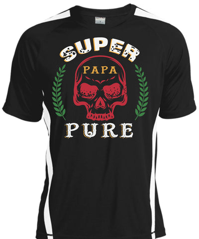 A black t-shirt with the shopify logo
