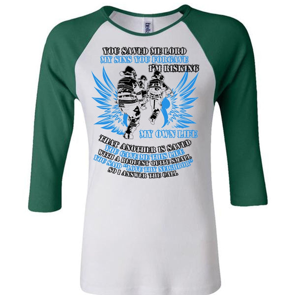 I'm Risking My Own Life T Shirt, I Love Firefighter T Shirt, Awesome T-Shirts