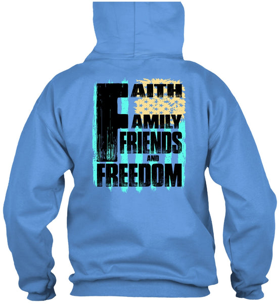 Faith Family Friends And Freedom T Shirt, I Love Veteran T Shirt
