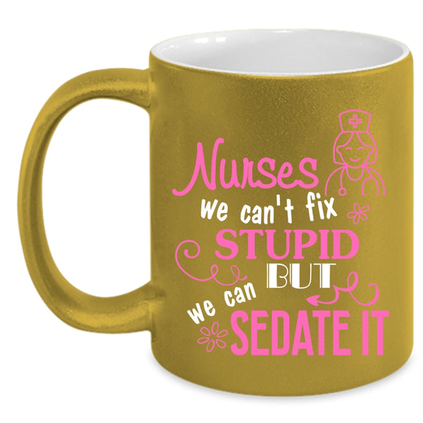 Nurses Coffee Mug, Cute Gift For Nurses Coffee Cup