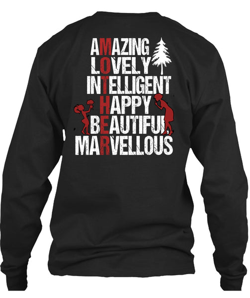 Amazing Lovely Intelligent Happy T Shirt, Being A Mom T Shirt