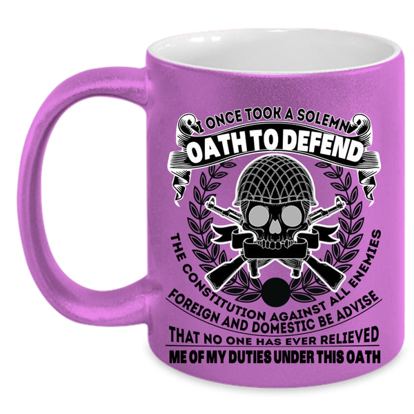 Best Gift For Grandpas Coffee Mug, Cool Veteran Accent Mug