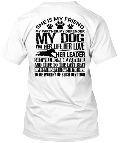 A black t-shirt with the shopify logo