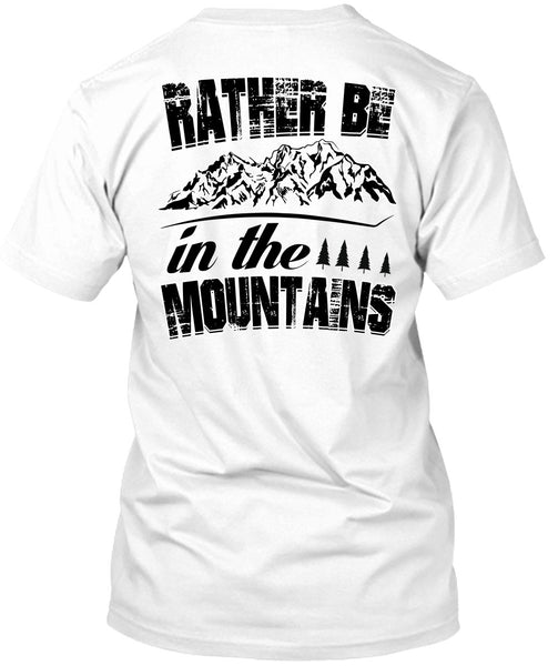 A black t-shirt with the shopify logo