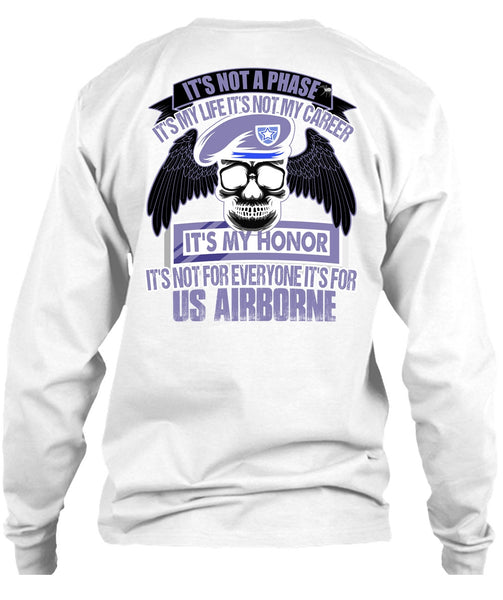 It's For US Airborne T Shirt, I Love Veteran T Shirt