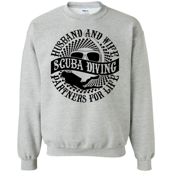Coolest Scuba Diver T Shirt, Husband And Wife Sweatshirt