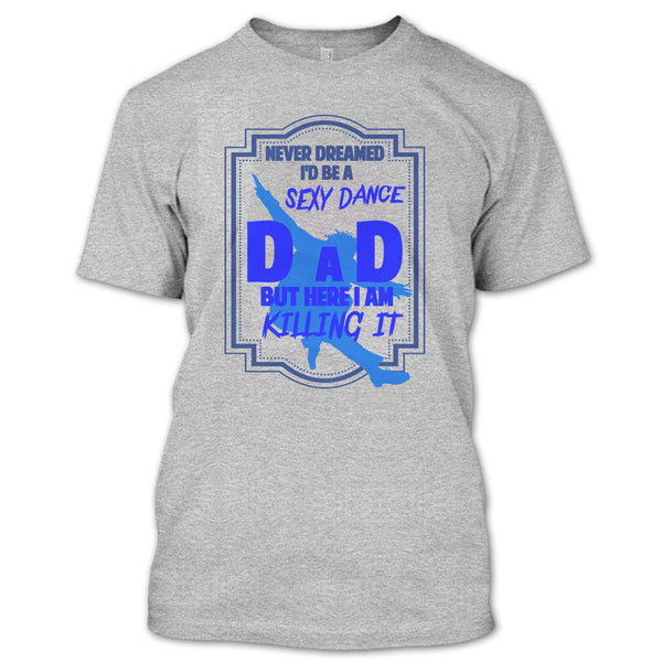 A black t-shirt with the shopify logo