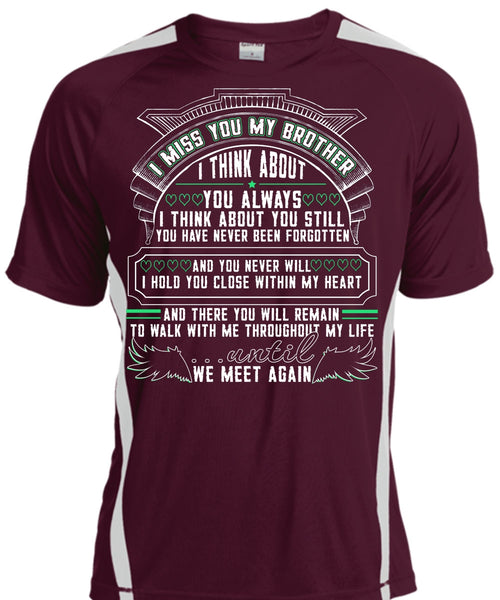 I Miss You My Brother T Shirt, We Meet Again T Shirt, Cool Shirt