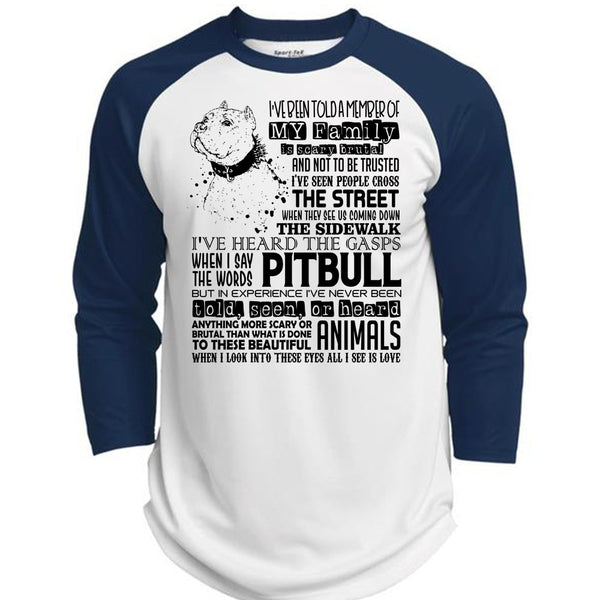 I Say The Words Pit Bull T Shirt, I Love My Dog T Shirt, Awesome T-Shirts  (Polyester Game Baseball Jersey)