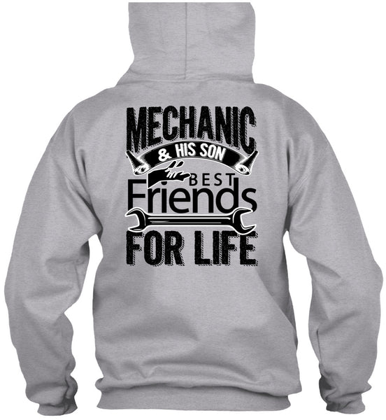 Mechanic And His Son Best Friends For Life T Shirt, I Love Mechanic T Shirt