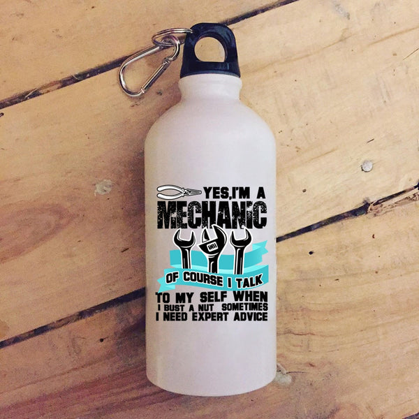 I'm A Mechanic 20 oz Stainless Steel Bottle,Best Gift For Mechanic Outdoor Sports Water Bottle