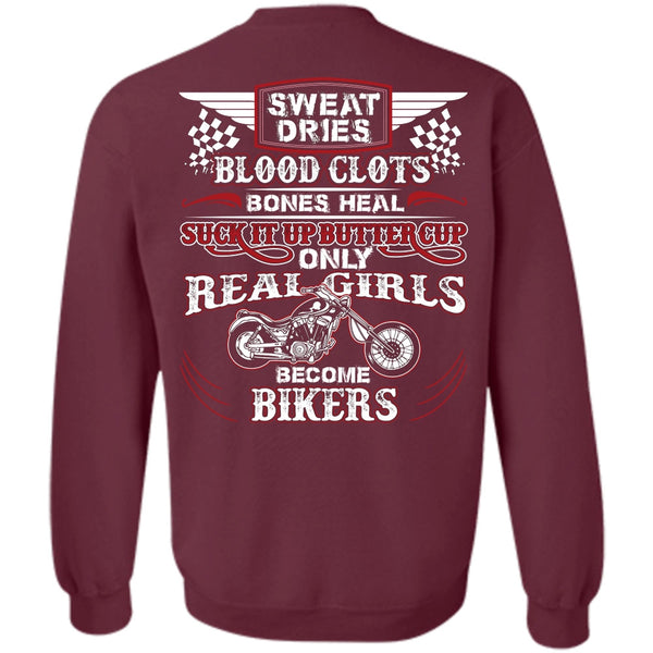 Sweat Dries Blood Clots T Shirt, I Love Biking Sweatshirt