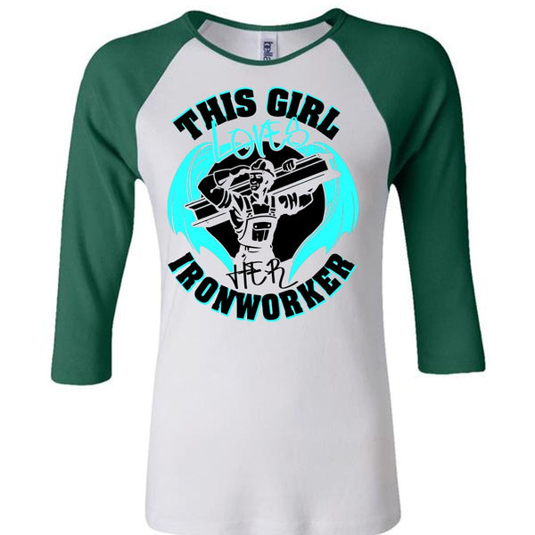 This Girl Loves Her Ironworker T Shirt, I Love Ironworker T Shirt, Awesome T-Shirts