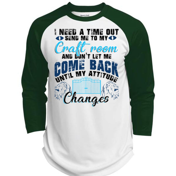 Send Me To My Craft Room T Shirt, I Love My Cat T Shirt, Awesome T-Shirts  (Polyester Game Baseball Jersey)