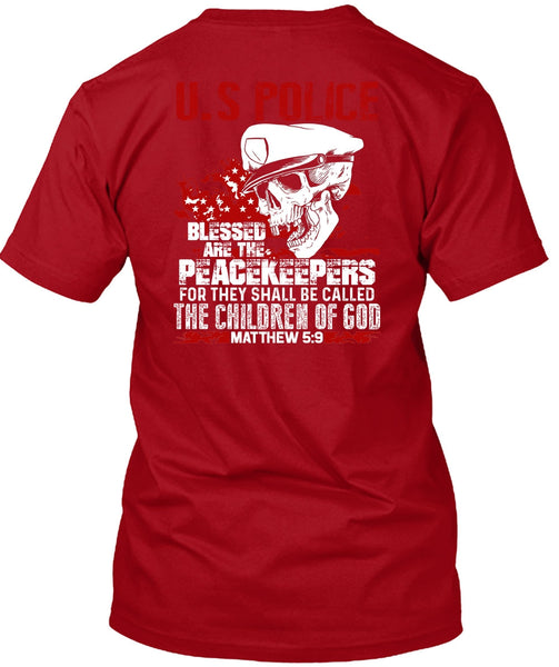 US Police T Shirt, The Children Of God T Shirt