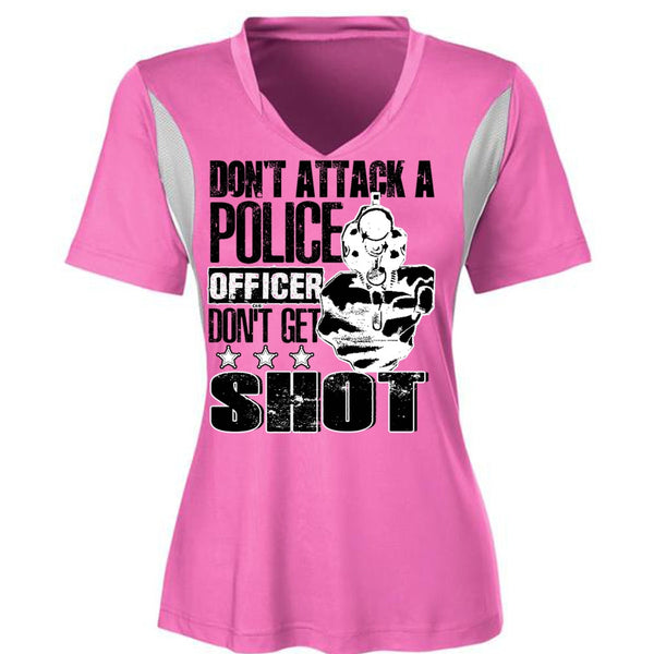 Don't Attack A Police Officer T Shirt, I Love Police T Shirt, Awesome T-Shirts