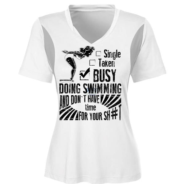 Busy Doing Swimming T Shirt, I Love Swimmer T Shirt, Awesome T-Shirts