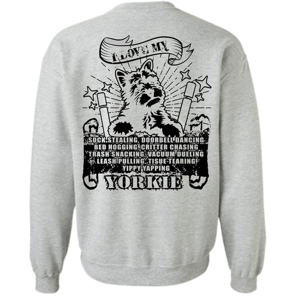 I Love My Dogs T Shirt, I Love My Yorkie Sweatshirt