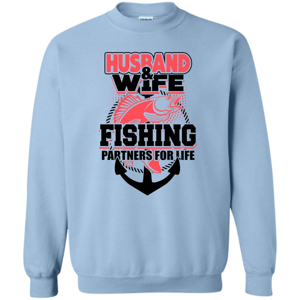 Coolest Fishing T Shirt, Husband & Wife Sweatshirt