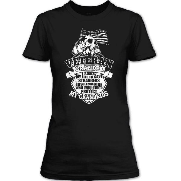 Veteran Grandpa T Shirt, I Am a Veteran Grandpa T Shirt