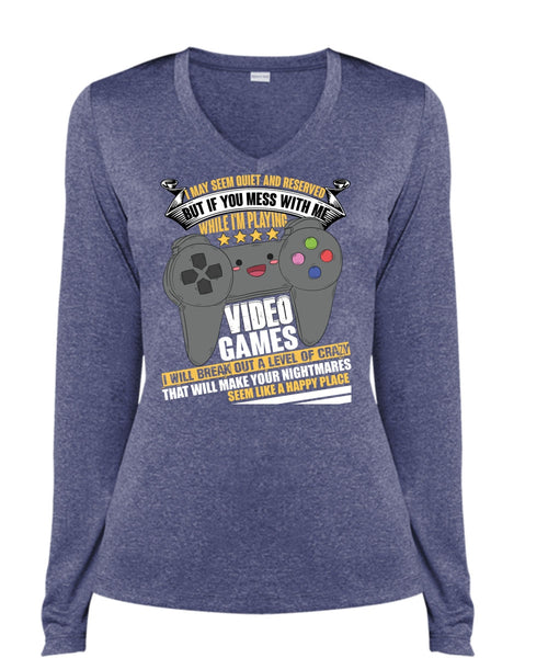 I'm Playing Video Games T Shirt, Like A Happy Place T Shirt
