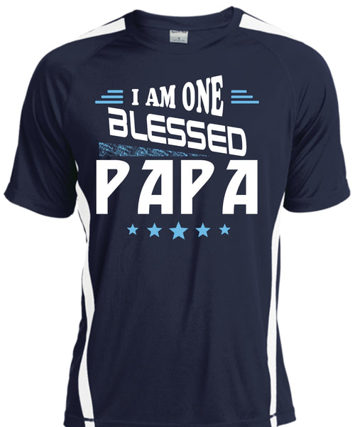 I Am One Blessed Papa T Shirt, Father's Day T Shirt, Being A Papa T Shirt