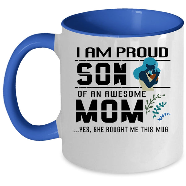 Cute Moms Coffee Mug, Only The Best Moms Are Promoted To Grandmas Accent Mug
