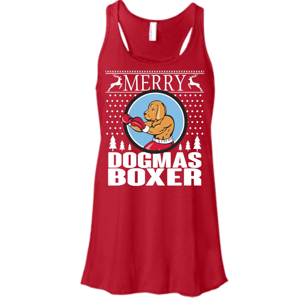 Merry Dogmas Boxer T Shirt, Coolest Merry Christmas T Shirt, Cool T Shirt