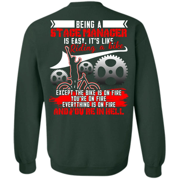 You're In Hell T Shirt, Being A Manager Sweatshirt