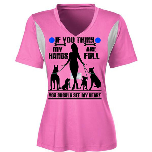You Think My Hands Are Full T Shirt, I Love My Dog T Shirt, Awesome T-Shirts
