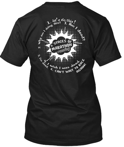 A black t-shirt with the shopify logo