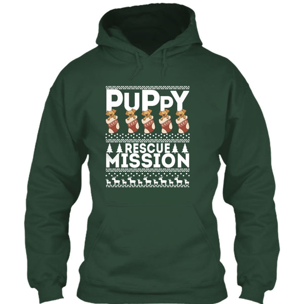 Puppy Rescue Mission T Shirt, Coolest Dog Lover T Shirt