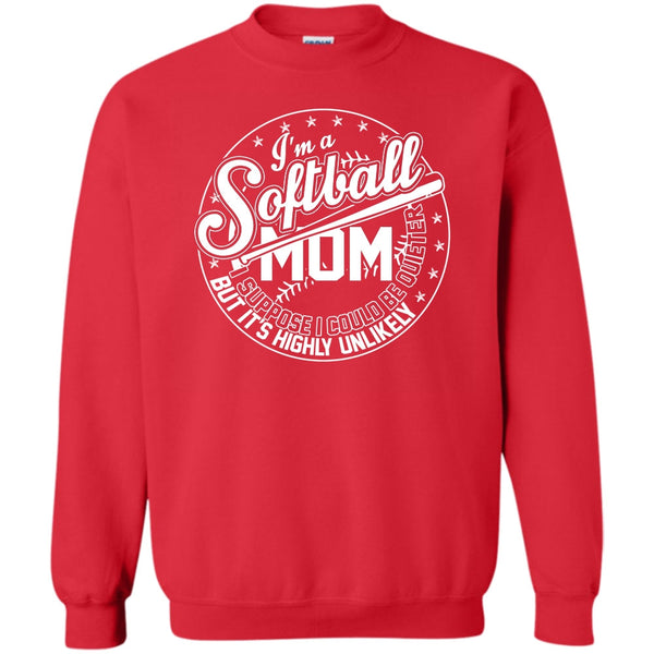 Coolest Softball Mom T Shirt, Sporty Mom Sweatshirt