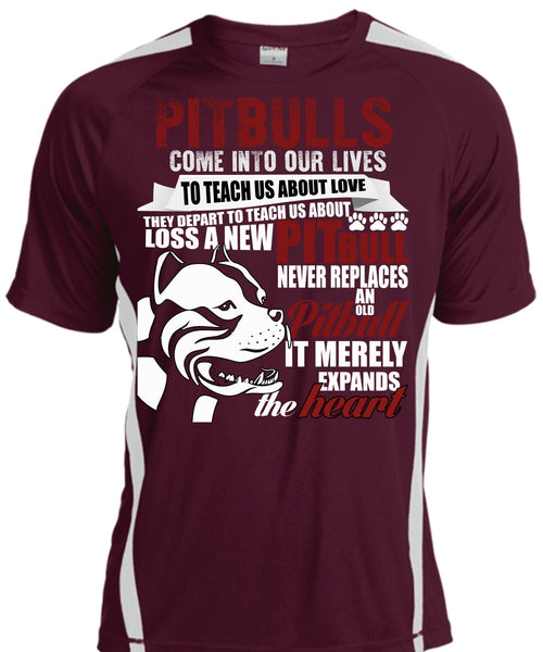 Pit Bulls Come Into Our Lives T Shirt, Loss A New Pit Bull T Shirt, Cool Shirt