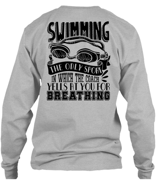 Swimming The Only Sport T Shirt, I Love Swimmer T Shirt