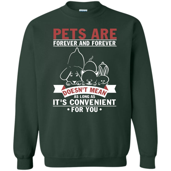 Coolest Dog And Cat T Shirt, It's Convenient Sweatshirt