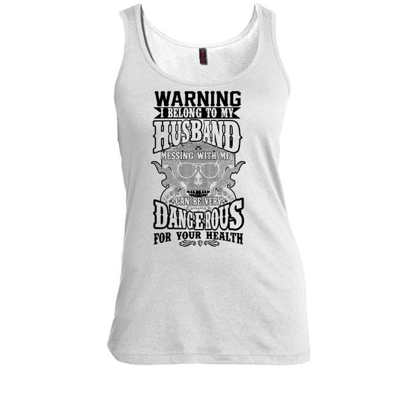 Warning I Belong To My Husband T Shirt, Coolest Husband T Shirt, Awesome t-shirts