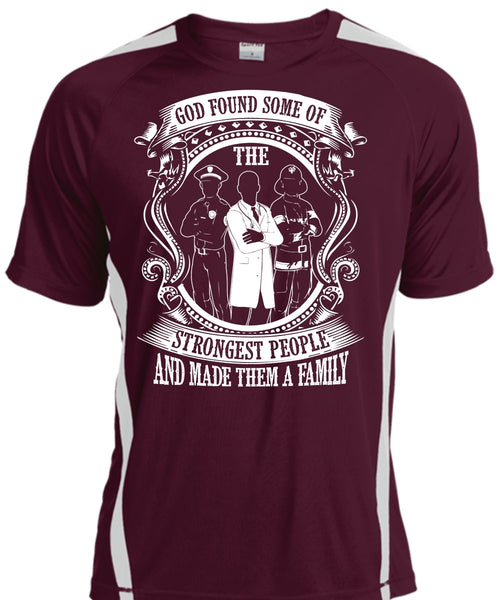 God Found Some Of The Strongest People T Shirt, Made Them A Family T Shirt, Cool Shirt