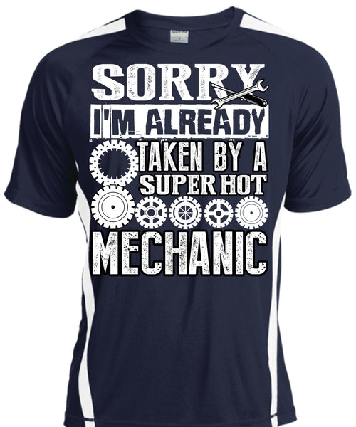 I'm Already Taken By A Mechanic T Shirt, I Love Mechanic T Shirt, Cool Shirt