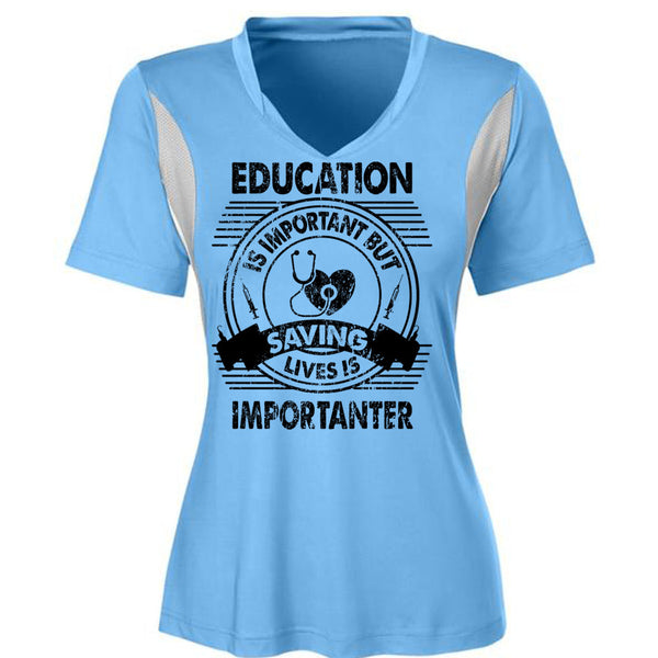 Education Is Important T Shirt, Being A Nurse T Shirt, Awesome T-Shirts