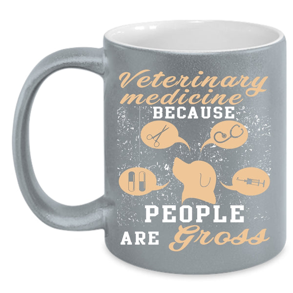 Veterinary Medicine Coffee Mug, Cool Vet Tech Coffee Cup