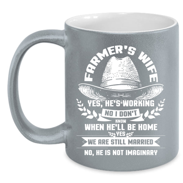 Farmer's Wife Coffee Mug, Beautiful Farmer's Wife Coffee Cup