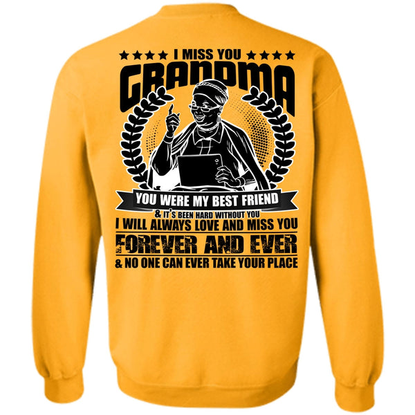 I Love Nana T Shirt, I Miss You Grandma Sweatshirt