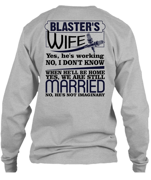 Blaster's Wife T Shirt, I Love Wife T Shirt