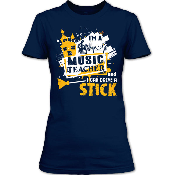 Coolest Halloween T Shirt, I'm A Music Teacher T Shirt