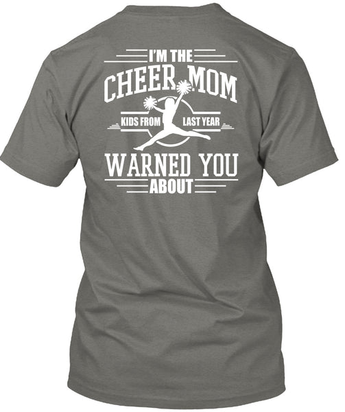 I'm The Cheer Mom T Shirt, Being A Cheer Coach T Shirt