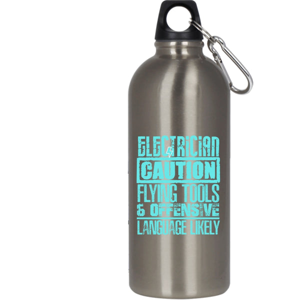 Electrician 20 oz Stainless Steel Bottle,Awesome Gift For Electricians Outdoor Sports Water Bottle