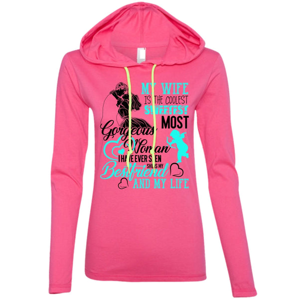 My Wife Is The Coolest T Shirt, I Love Husband T Shirt, Awesome T-Shirts