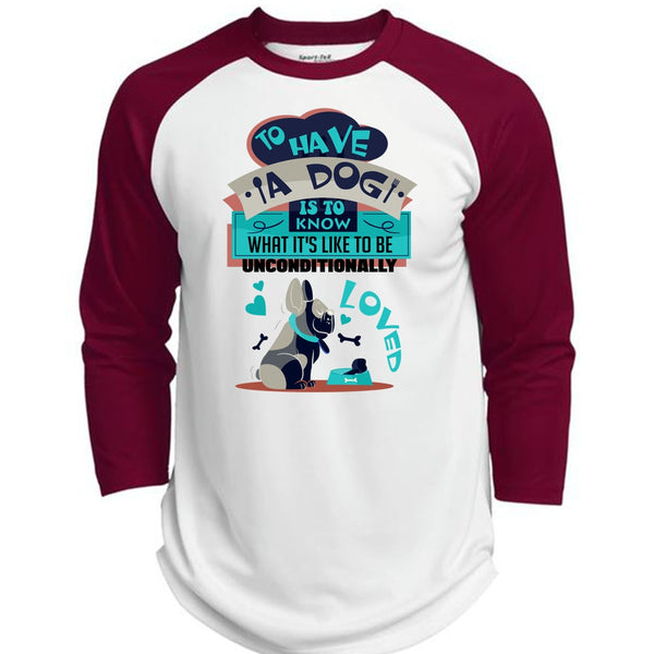 To Have A Dog Is To Know T Shirt, I Love My Dog T Shirt, Awesome T-Shirts  (Polyester Game Baseball Jersey)